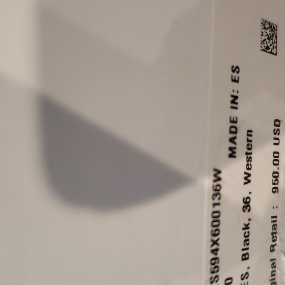 NWB! Chloe Wavy Leather Platform Slides 6/ 36 - Picture 8 of 8